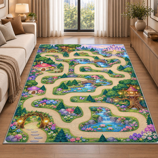 Garden River Paths Rug, room view 2