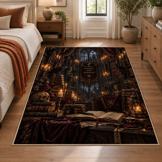 Candlelit Library Alcove Area Rug shown in room setting, view 1