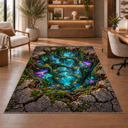 Glowing Forest Opening Rug, room view 1
