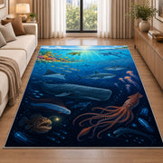 Deep Sea Octopus Rug, room view 2