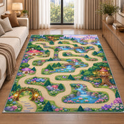 Garden River Paths Rug, room view 2