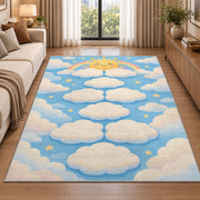 Cloud Stepping Path Rug, room view 2