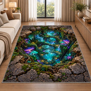 Glowing Forest Opening Rug, room view 2