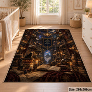 Enchanted Library Reading Area Rug shown in room setting, view 3