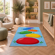 Rainbow Circle Trail Rug, room view 3