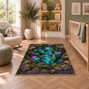 Glowing Forest Opening Rug, room view 3