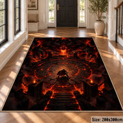 Fiery Fantasy Portal Area Rug shown in room setting, view 4