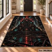 Mystic Throne Fantasy Area Rug shown in room setting, view 4