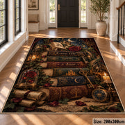 Antique Storybook Stack Area Rug shown in room setting, view 4
