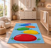 Rainbow Circle Trail Rug, room view 4