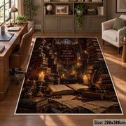 Candlelit Antique Study Area Rug shown in room setting, view 5
