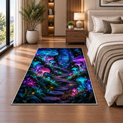 Glowing Mushroom Woodland Rug, room view 5
