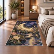 Moonlit Floral Stream Rug, room view 5