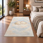 Sleeping Baby Clouds Rug, room view 5