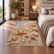 Starfish Shell Beach Rug, room view 5