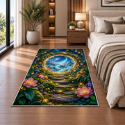 Enchanted Forest Portal Rug, Printed Area Carpet for Kids Bedroom and Cozy Living Room Decor - image 5