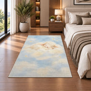Pastel Baby Cloud Rug, Printed Area Carpet for Kids Bedroom and Cozy Living Room Decor - image 5