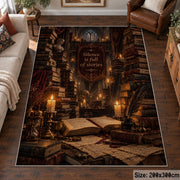 Candlelit Antique Study Area Rug shown in room setting, view 6