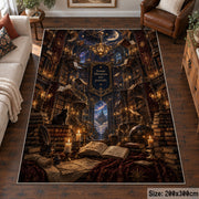 Enchanted Library Reading Area Rug shown in room setting, view 6
