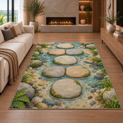 Pebble Garden Path Rug, room view 6