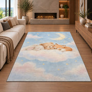 Crescent Cloud Cradle Rug, room view 6
