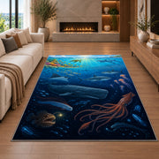 Deep Sea Octopus Rug, room view 6