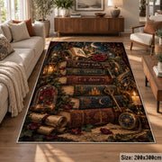 Antique Storybook Stack Area Rug shown in room setting, view 7