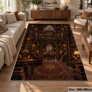 Grand Antique Library Area Rug shown in room setting, view 7