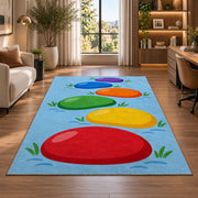 Rainbow Circle Trail Rug, room view 7