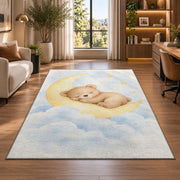 Sleeping Baby Moonlight Rug, Printed Area Carpet for Kids Bedroom and Cozy Living Room Decor - image 7