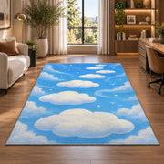 Bright Sky Clouds Rug, Printed Area Carpet for Kids Bedroom and Cozy Living Room Decor - image 7
