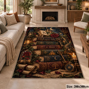 Antique Storybook Stack Area Rug shown in room setting, view 8