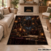 Candlelit Library Alcove Area Rug shown in room setting, view 8