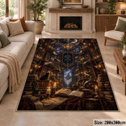 Enchanted Library Reading Area Rug shown in room setting, view 8