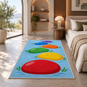 Rainbow Circle Trail Rug, room view 8