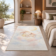 Sleeping Baby Animal Cloud Rug, room view 8