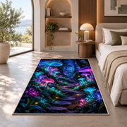 Glowing Mushroom Woodland Rug, room view 8