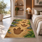 Dinosaur Footprint Trail Rug, room view 8