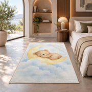 Sleeping Baby Moonlight Rug, Printed Area Carpet for Kids Bedroom and Cozy Living Room Decor - image 8
