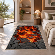Molten Lava Opening Rug, Printed Area Carpet for Kids Bedroom and Cozy Living Room Decor - image 8