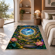 Enchanted Forest Portal Rug, Printed Area Carpet for Kids Bedroom and Cozy Living Room Decor - image 8