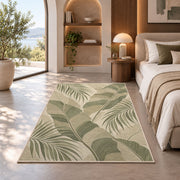 Tropical Leaf Area Rug, Sage Green Botanical Pattern Rug, Calm Nature Inspired Room Decor - Image 8