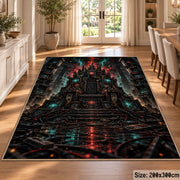 Mystic Throne Fantasy Area Rug shown in room setting, view 9