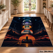 Handheld Game Sunset Area Rug shown in room setting, view 9