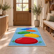 Rainbow Circle Trail Rug, room view 9