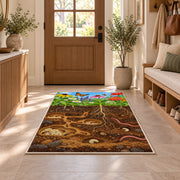 Underground Garden Roots Rug, room view 9