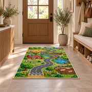 Winding Town Roads Rug, room view 9