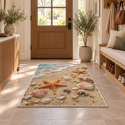 Starfish Shell Beach Rug, room view 9