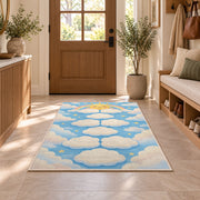 Cloud Stepping Path Rug, room view 9