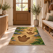 Dinosaur Footprint Trail Rug, room view 9